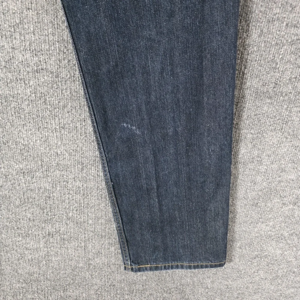 Levi's 550 Men's 33x34 Dark Wash Relaxed Fit Denim Jeans‎ Classic Cotton *flaw*